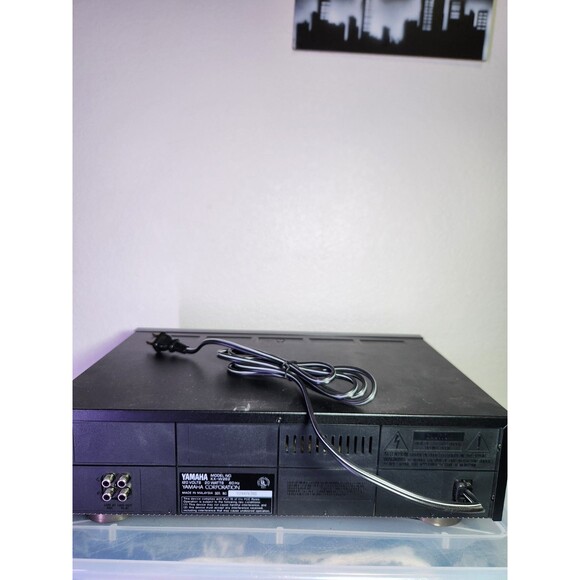 Yamaha KX-W262 Natural Sound Dual Cassette Deck Dolby B/C HX Pro Tested - Picture 5 of 7